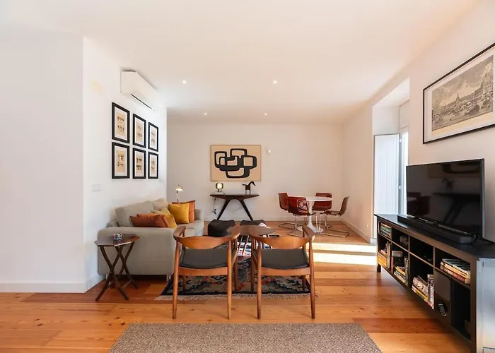 Διαμέρισμα Liberdade Great Bright With Ac Elevator Garage *